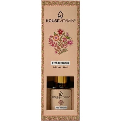 Reed Diffuser Geurstokjes 100ml – Amber – Luxe Geurverspreider van Glas met Zwarte Stokjes – Fris & Vrolijk Design – Langdurige Geur – Perfect Cadeau voor Elke Gelegenheid