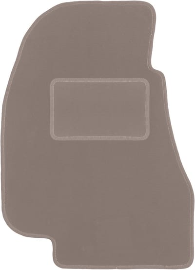 Beige bestuurdersmat voor: FSO Warszawa 223 / 224 / M20 sedan, stationwagen (1960-1973)