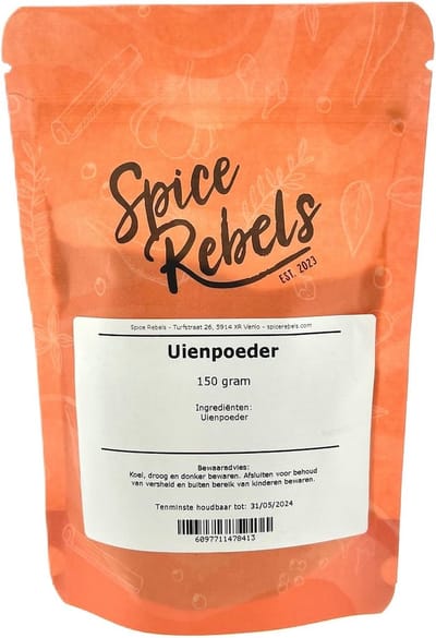 Spice Rebels - Uienpoeder - zak 150 gram
