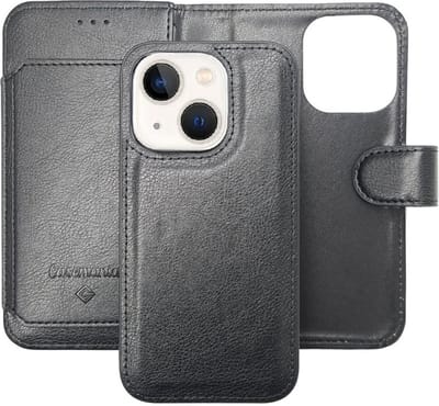 Casemania – iPhone 14 Plus-15 Plus – Bookcase incl. Pasjeshouder 2 in 1