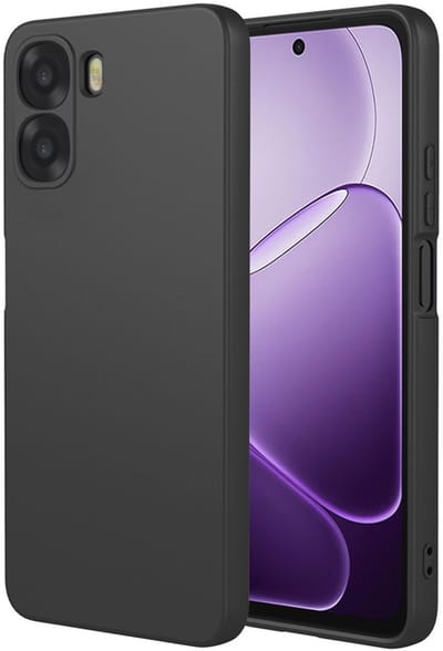 Coverup Hoesje - Geschikt voor OPPO A6x 4G / 5G Hoesje - Coverup Colour TPU Back Cover - Zwart