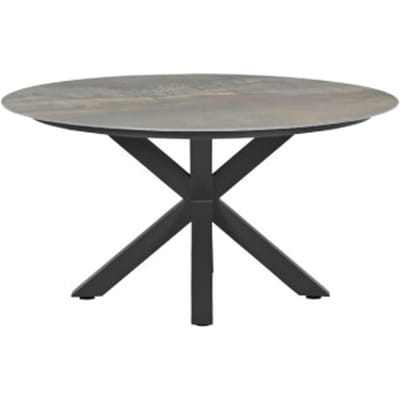 Garden Impressions Lowland tuintafel Ø150 cm centostone rome bronze
