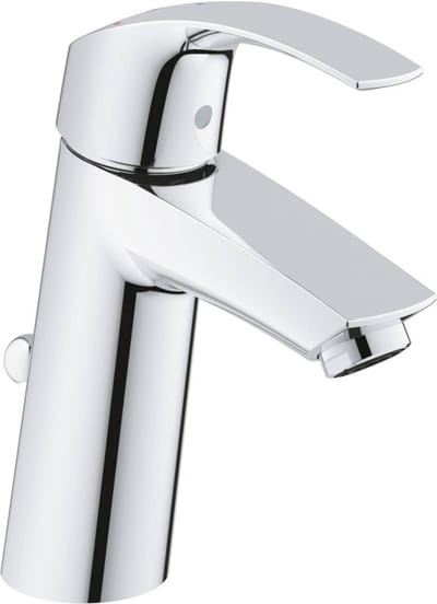 GROHE Eurosmart New Wastafelkraan - Medium Uitloop - Met Trekwaste - Chroom - 2339310E