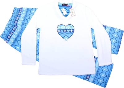 Warme Blauwe Pyjama