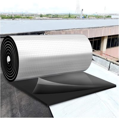 Isolatiepaneel - Reflecterende schuim - Warmte en geluid - Zelfklevend - 1m² - Aluminium