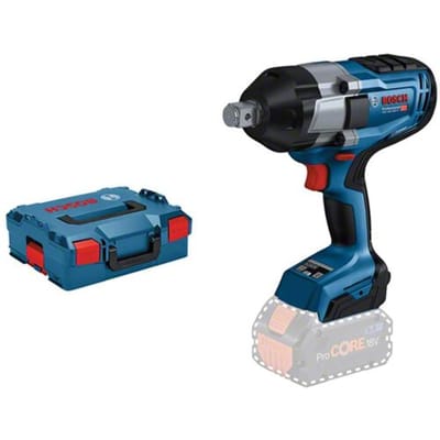 Bosch Professional GDS 18V-1050 H 06019J8501 Accu-draaislagmoeraanzetter 1050 Nm 18 V Aantal meegeleverde accus: 0 Li-ion Zonder accu, Incl. koffer
