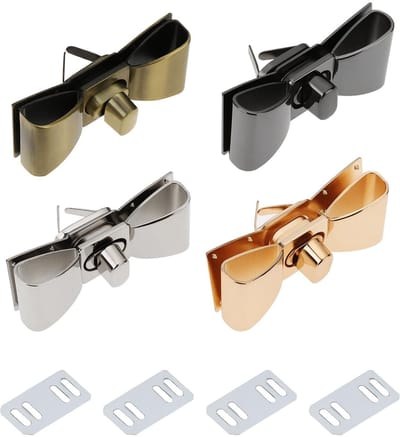 Cosensi - Dailygoods - Set van 4 Elegante Lock voor Handtassen en Tassen
