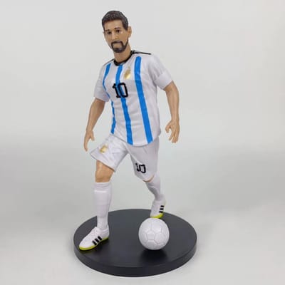 Nieuwe Voetbalster FIFA C. Ronaldo Messi Mbappe Model Poppen Cartoon Schattige Actiefiguur Auto Accessoires Voetbal Fans Cadeaus 1-5 stuks