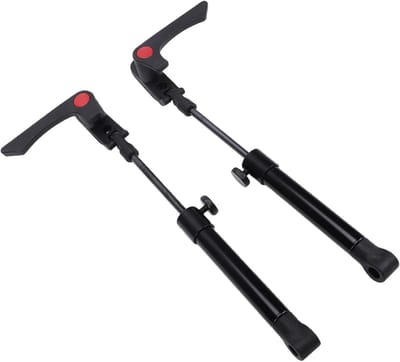 RV Raamsteunstangen - Camper Raamlifters - Ramen Beveiligen - Automatisch Pop-up Vergrendeling - 205-270 mm - Zwart