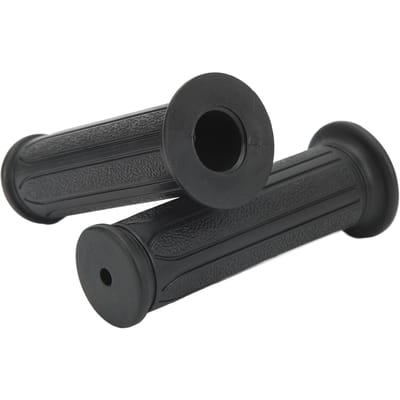 T053 2 STUKS Fiets Stuur Grip Plastic Antislip Schokabsorberende Fiets Handvatten Vervanging Handvat black