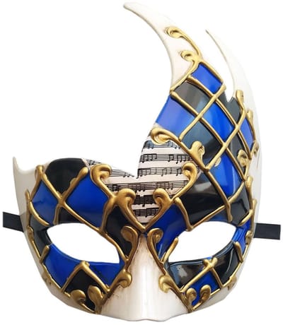 Dailygoods- Masker Griekse Stijl - Maskerade - Feestmasker - Halloween - Cosplay - Handgeschilderd