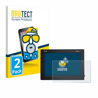 BROTECT - Screenprotector voor Blackmagic Video Assist 5" 12G HDR - Folie Beschermfolie matte 2 Stuks