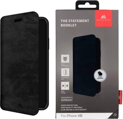 Boekje The Statement Black voor Apple iPhone XR