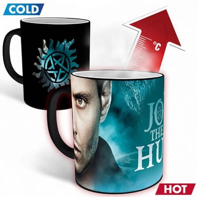 Supernatural Join the Hunt - Mok met thermo-effect Kop meerkleurig Keramiek -