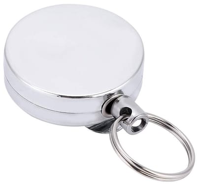 Dailygoods- Sleutelketting Duurzaam - Intrekbare Sleutelring - Lichtgewicht Kaarthouder - Anti-verlies - Hoogwaardige Materialen - Draagbaar - Sleutelhanger