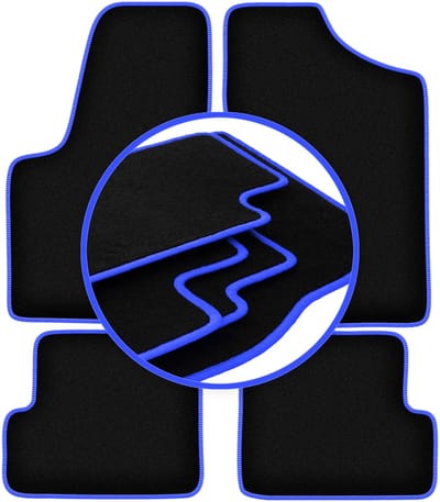 CARLUX-BLUE automatten voor: Fiat Seicento hatchback (1998-2010)