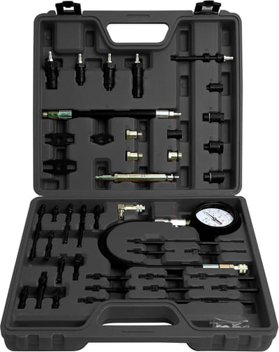 Compressorometer Set - Motor Tester - Motor Diagnose - Benzine Diesel Injectie - 43x34x10 cm