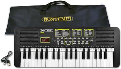 Digitaal Keyboard met 37 Toetsen voor Beginners en Kinderen - Inclusief Koptelefoonaansluiting en Metronoom