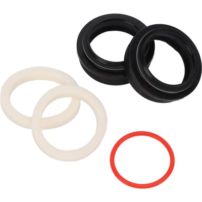 Kit Balai Essuie-poussière Faible Friction 32 mm Kit Joint Anti-poussière Bague en Mousse Kit Joints Toriques pour Fourche de Suspension black