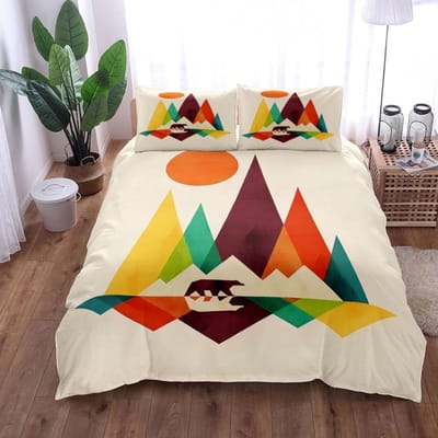 Beatles Hond Dekbedovertrek Set King Queen Twin Enkele Maat Dekbedovertrek Kussenslopen Beddengoed Set 140x200cm