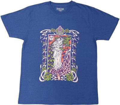 Fleetwood Mac - Lady Lyre Heren T-shirt - M - Blauw