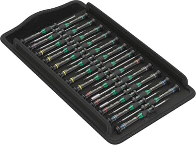 Famanu – 25-delige micro-precisieset – Magnetisch – Schroevendraaiers voor elektronica en hobbygebruik