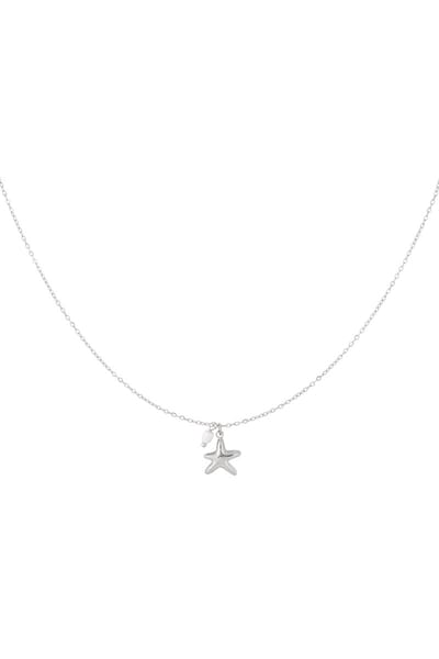 Zeester ketting - Goud /