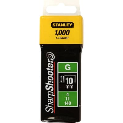 Stanley Heavy Duty Nieten Gegalvaniseerd 10mm - Type G - 1000 Stuks