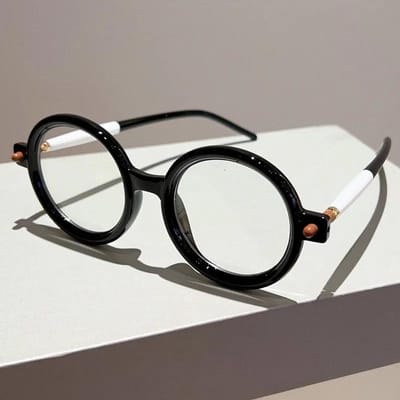 Unisex Ontwerper Luxe Vintage Zonnebril Retro Rond Zonneklep Zonnebrillen Mode Vrouwen UV400 Bescherming Zonnebril