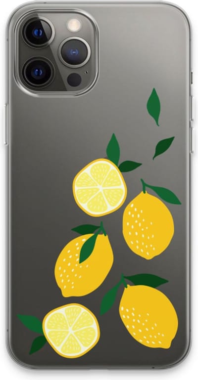 Case Company® - Hoesje geschikt voor iPhone 13 Pro Max hoesje - You're my lemon - Soft Cover Telefoonhoesje - Bescherming aan alle Kanten en Schermrand