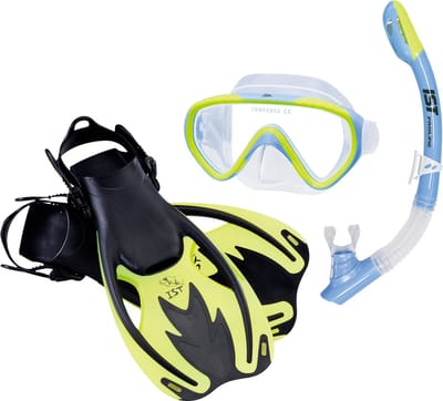 IST Sports UNO - Snorkelset voor Kinderen - 5-12 jaar - Siliconen - Kindermaat