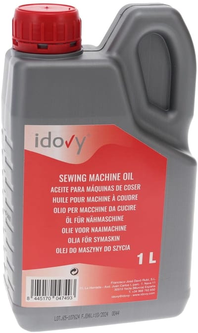 Naaimachine Olie - Kleurloos Smeermiddel - Machine Onderhoud - Minerale Olie Basis - 1 Liter