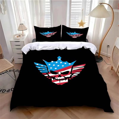 Nieuwe Cody Rhodes American Nightmare Beddengoed Set Eenpersoons Twin Volledig Queen King Maat Bed Set Volwassene Kind Slaapkamer Dekbedovertrek Sets Anime 155x220cm 3pcs