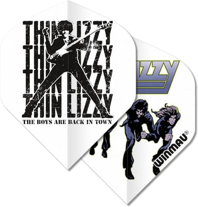 Dartpijlen Flights Set - Rock Legends Thema - 3 Stuks