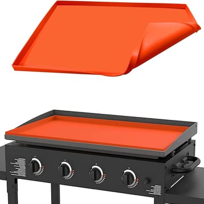 Famanu – Siliconen Bakplaat Cover voor Blackstone - 55 cm Beschermende Grillmat - Zware Voedselveilige Siliconen Accessoires voor Buitengrill