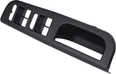 Schakelpaneel Bezel - Raamschakelaar Paneel - Auto Interieur Upgraden - Duurzaam ABS Materiaal - 33 x 10 x 9cm - Zwart