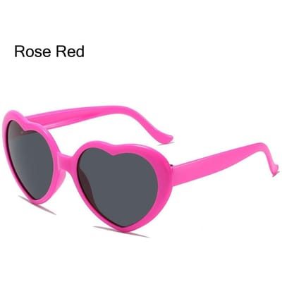 Schattige UV 400 Bescherming Hart Zonnebril Halloween Zomer Hartvormige Zonnebril Cosplay Oogbescherming voor Vrouwen