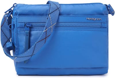 Hedgren Schoudertas Inner City Eye Shoulder Bag RFID Creased Strong Blue Blauw