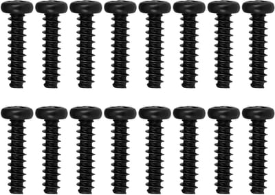Tapschroeven - Bevestigingsmateriaal - RC Auto Reparatie - Koolstofstaal - 16 stuks - Zwart