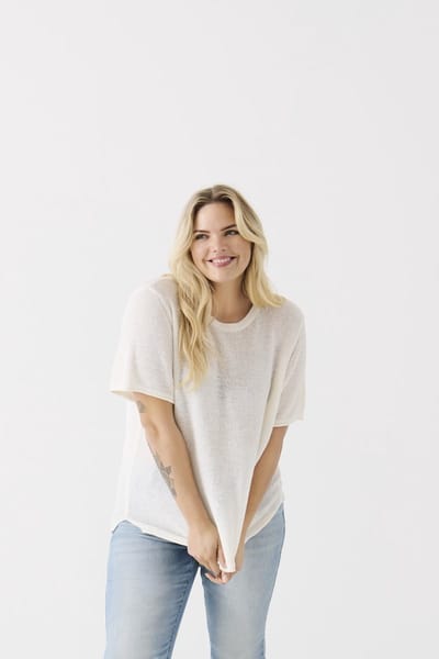 ONLY CARMAKOMA - CARSUNNY S/S PULLOVER KNT NOOS - Dames - Gebreide truien