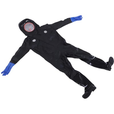 Bijenpak voor Mannen Vrouwen Verdikt Synthetisch Leer Volledig Lichaam Beschermend Bijenhouder Outfit met Geventileerde Kap voor Bijenhouder XXL black
