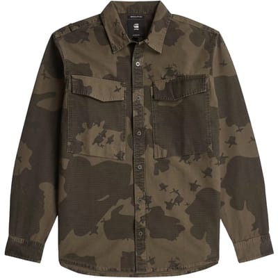 G-Star - Cargo Pocket Regular Shirt l\s - Heren - Shirts
