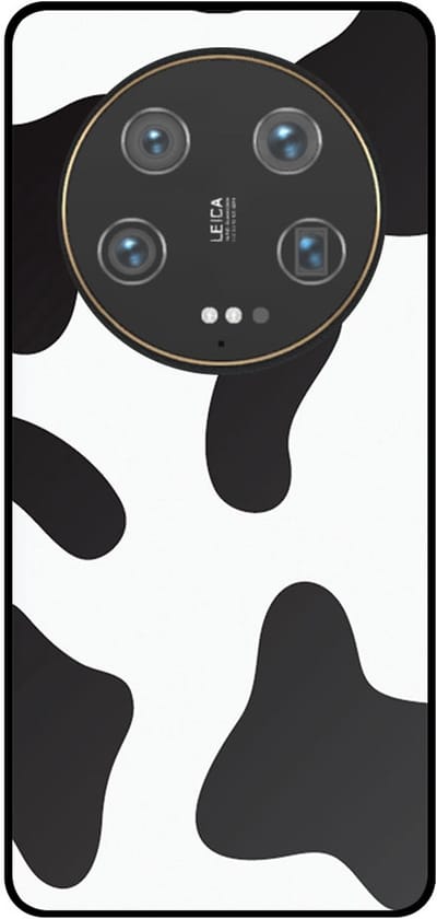 Smartphonica Telefoonhoesje Geschikt voor Xiaomi 13 Ultra met Koeienvlekken Opdruk - TPU Backcover Case With Cow Patches Design geschikt voor Xiaomi 13 Ultra