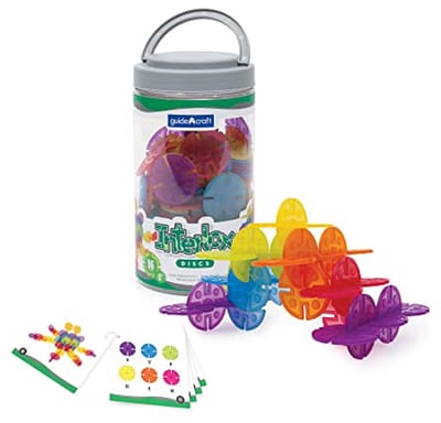 Speelbouwschijfjes - 96 Kleurrijke Onderdelen voor Creatief Spelen