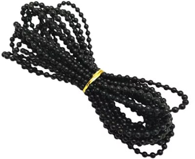 FSW-Products - Rolgordijnketting 1 Meter - Rolgordijn Ketting Vervangingsketting - Gordijnketting Zwart