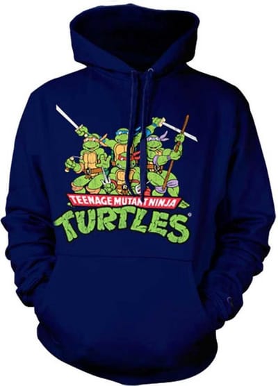 Teenage Mutant Ninja Turtles Hoodie/trui -S- Turtles Distressed Group Blauw