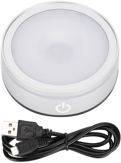 Store_8 - LED Lichtbasis - Touch Switch - Meerdere Verlichtingsmodi - Geschikt voor Kristallen en Acryl - Perfecte sfeerverlichting - Ideaal voor d...