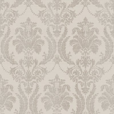 Klassiek behang met ornamenten - Behang - Wandbekleding - Wanddecoratie - Vliesbehang - Thema - 0,53 x 10,05 M.