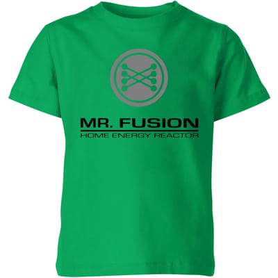 Back To The Future Mr Fusion Kids' T-Shirt - Green - 98/104 (3-4 jaar)