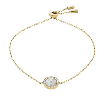 Fossil JF04866710 Dames Armband (sieraad) 22.6 cm - Goudkleurig